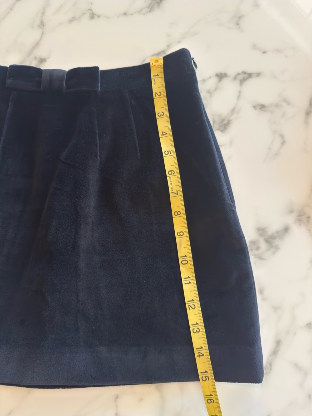 Doen Heirloom Fillipa with front bow Mini skirt Women's 100% cotton. Size 4 - Picture 4 of 8